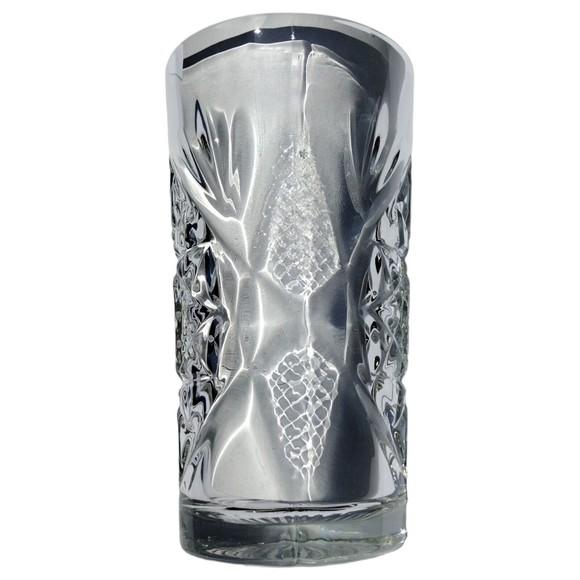 Vintage Libbey Hobstar Highball Tumbler Clear Glass 16oz - Picture 4 of 12